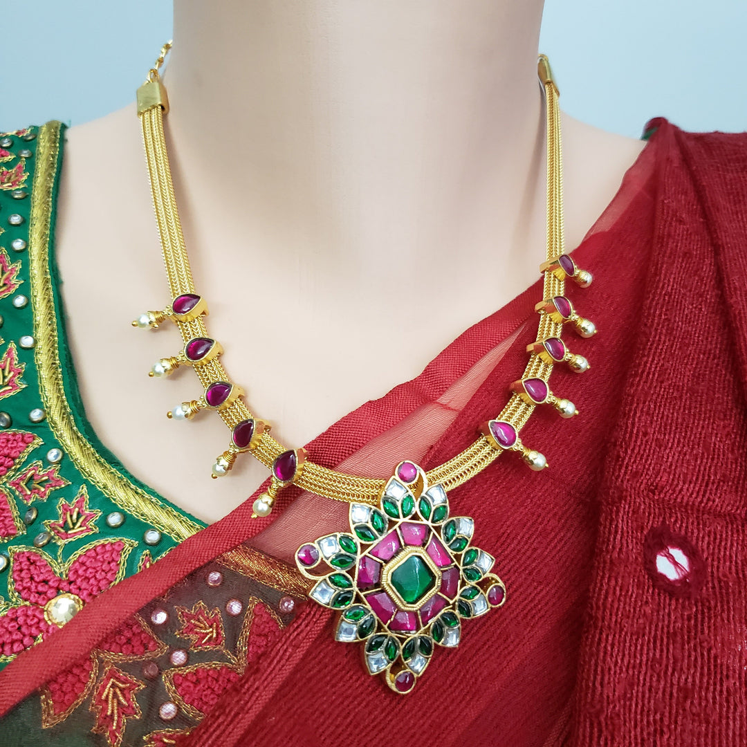 bRASS Kundan Jewelry