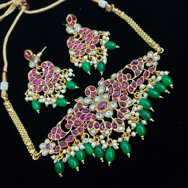 Kundan choker necklace