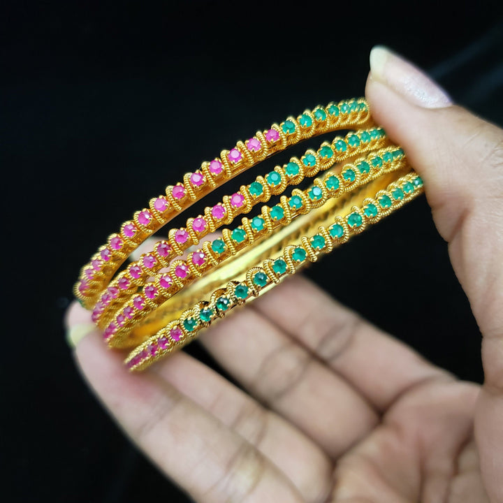 pink Bangles Set