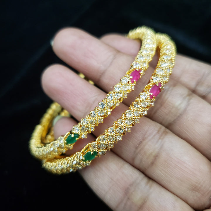 CZ Bangles Set