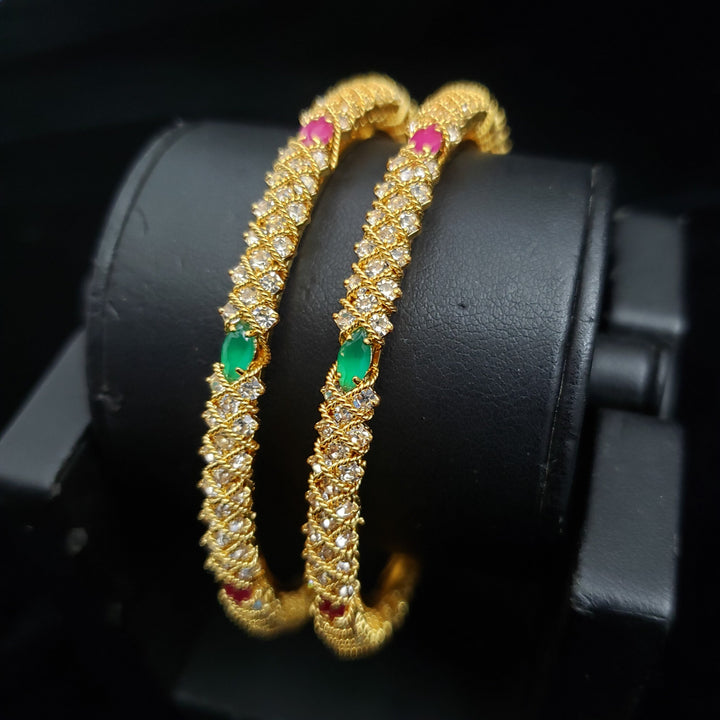 CZ Bangles Set