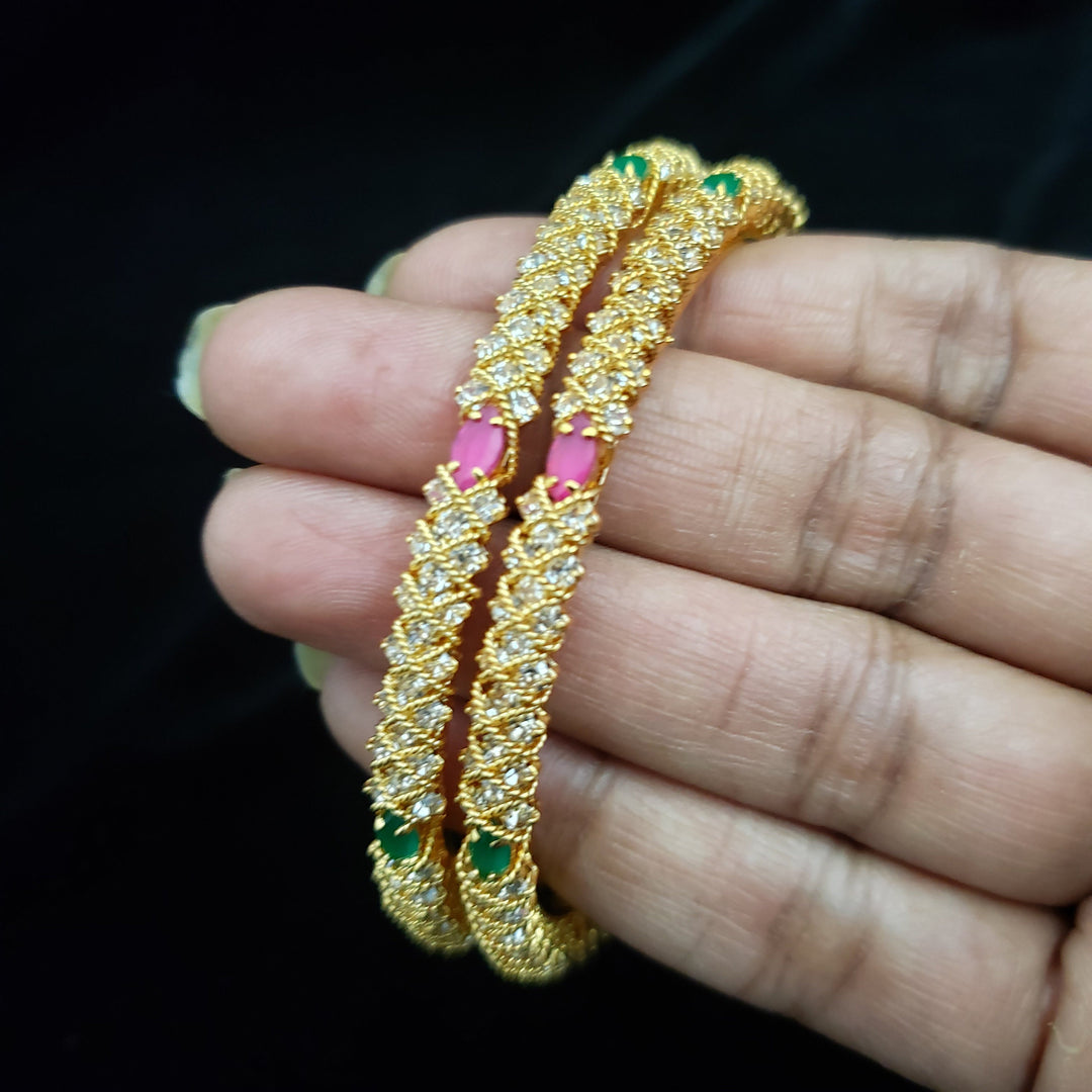 CZ Bangles Set