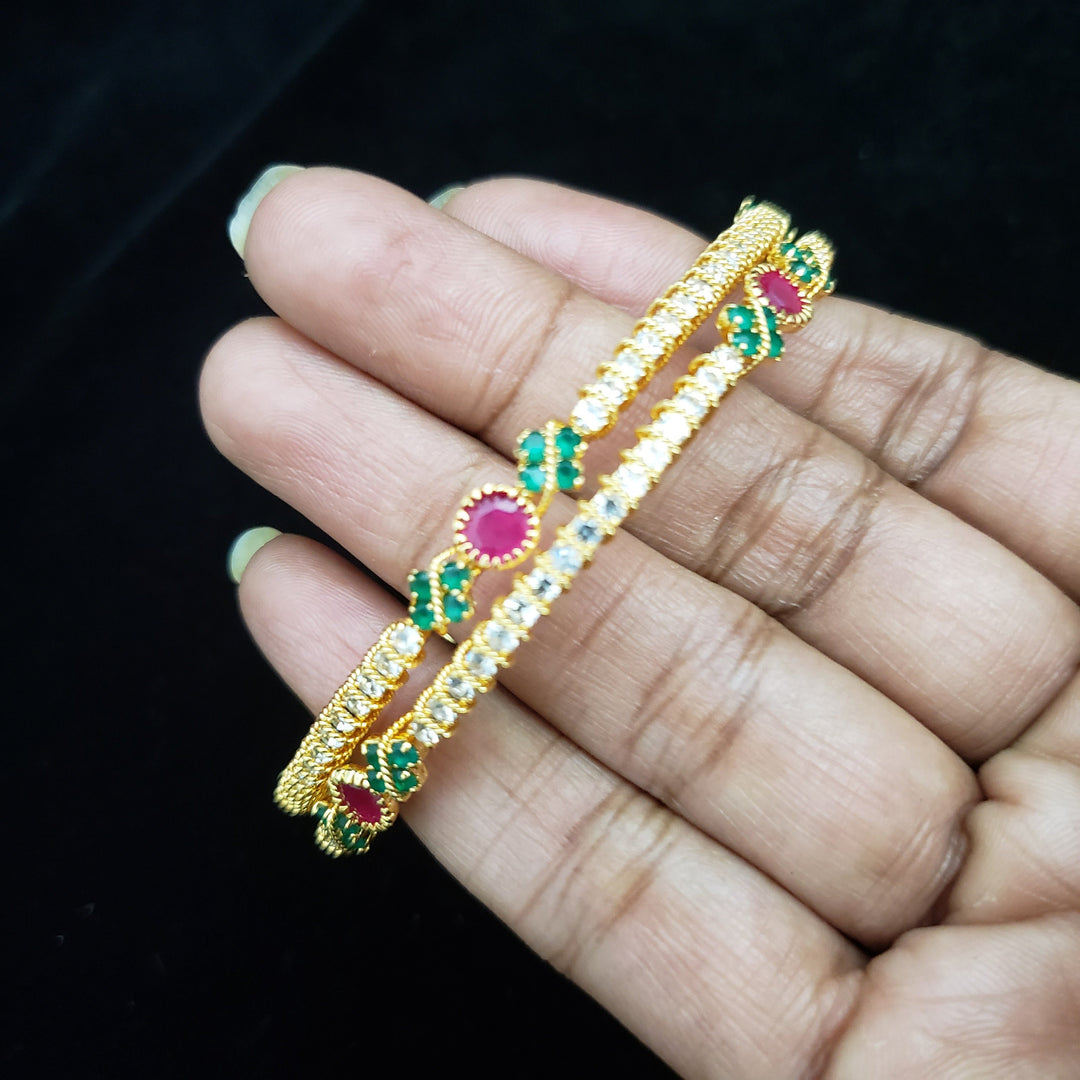 Multi color CZ bangle