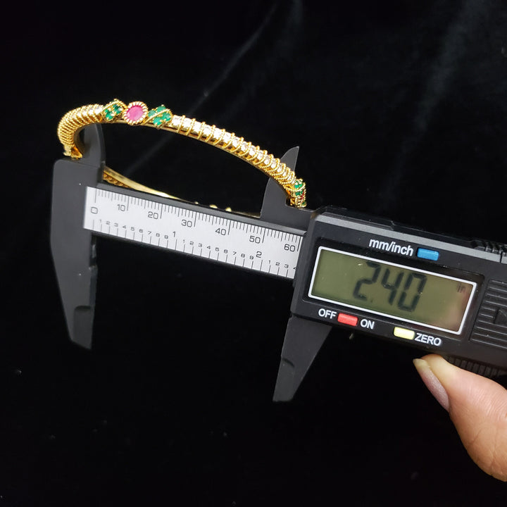 Multi color CZ bangle