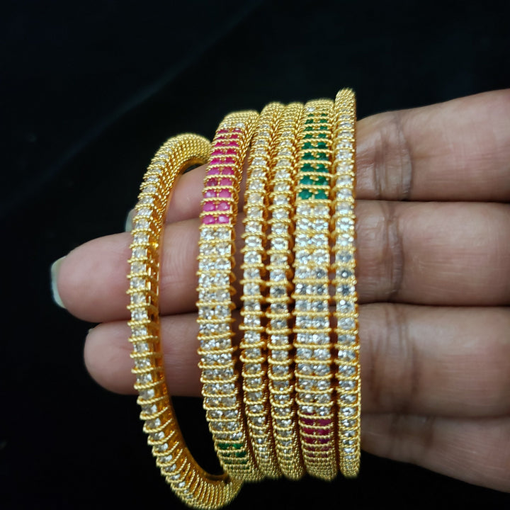 Multi color 6 Bangles set
