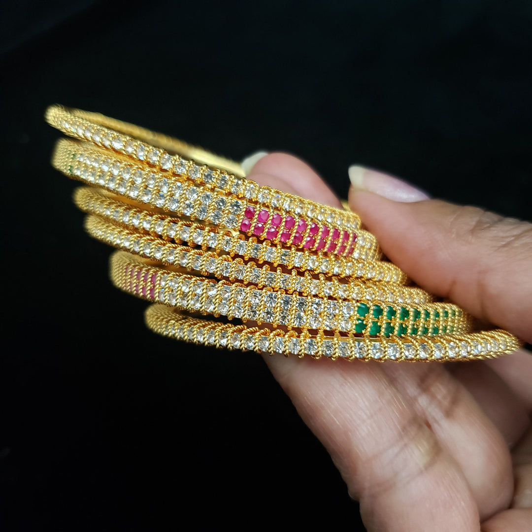 Multi color 6 Bangles set