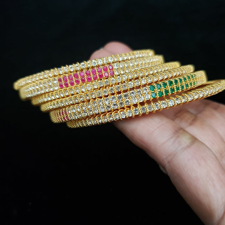 Multi color 6 Bangles set