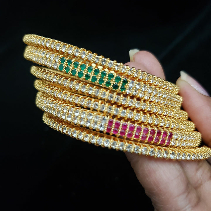Multi color 6 Bangles set