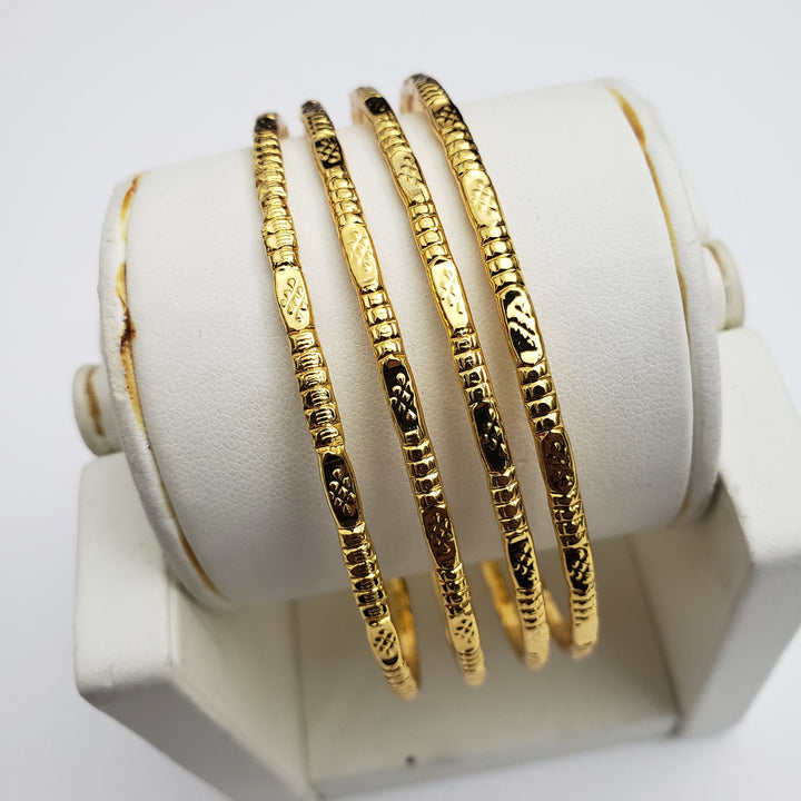 4pc Gold Bangles Set-21201