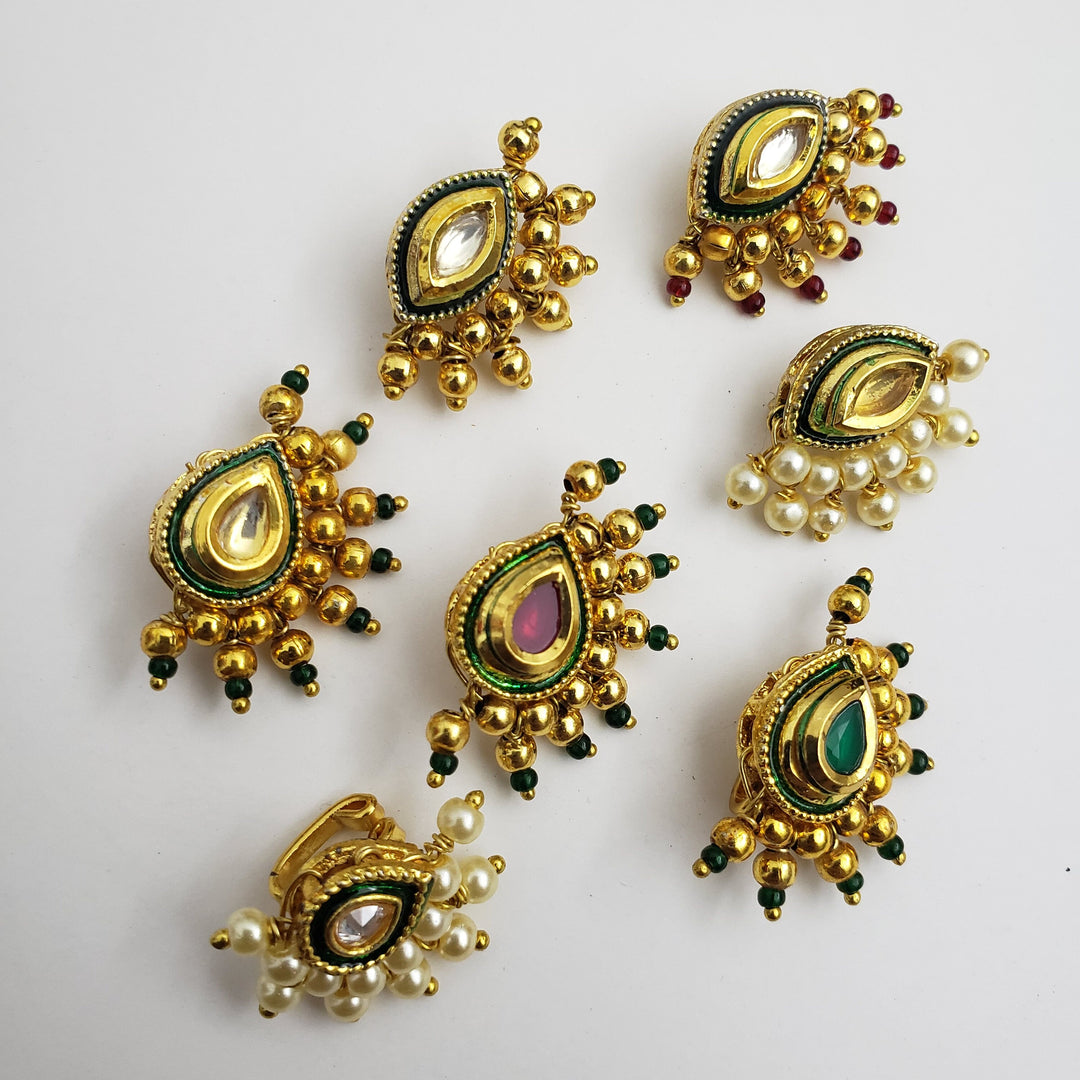 Kundan Nose Ring
