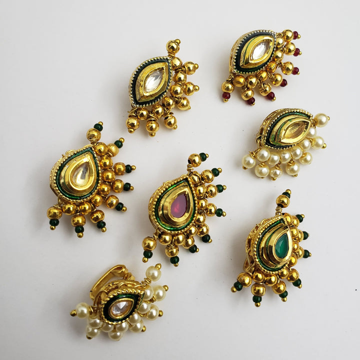 Kundan Nose Ring