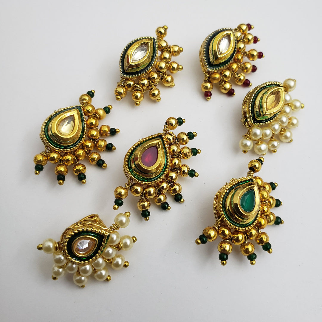 Kundan Nose Ring