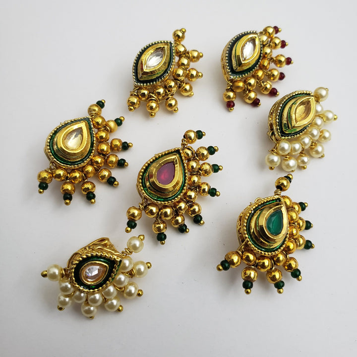 Kundan Nose Ring