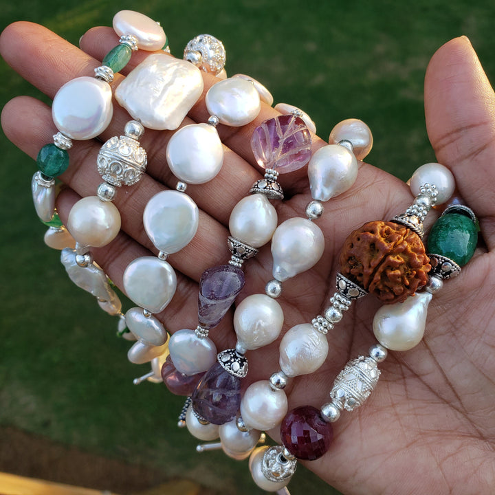 Baroque Pearls Cocktail Bracelet