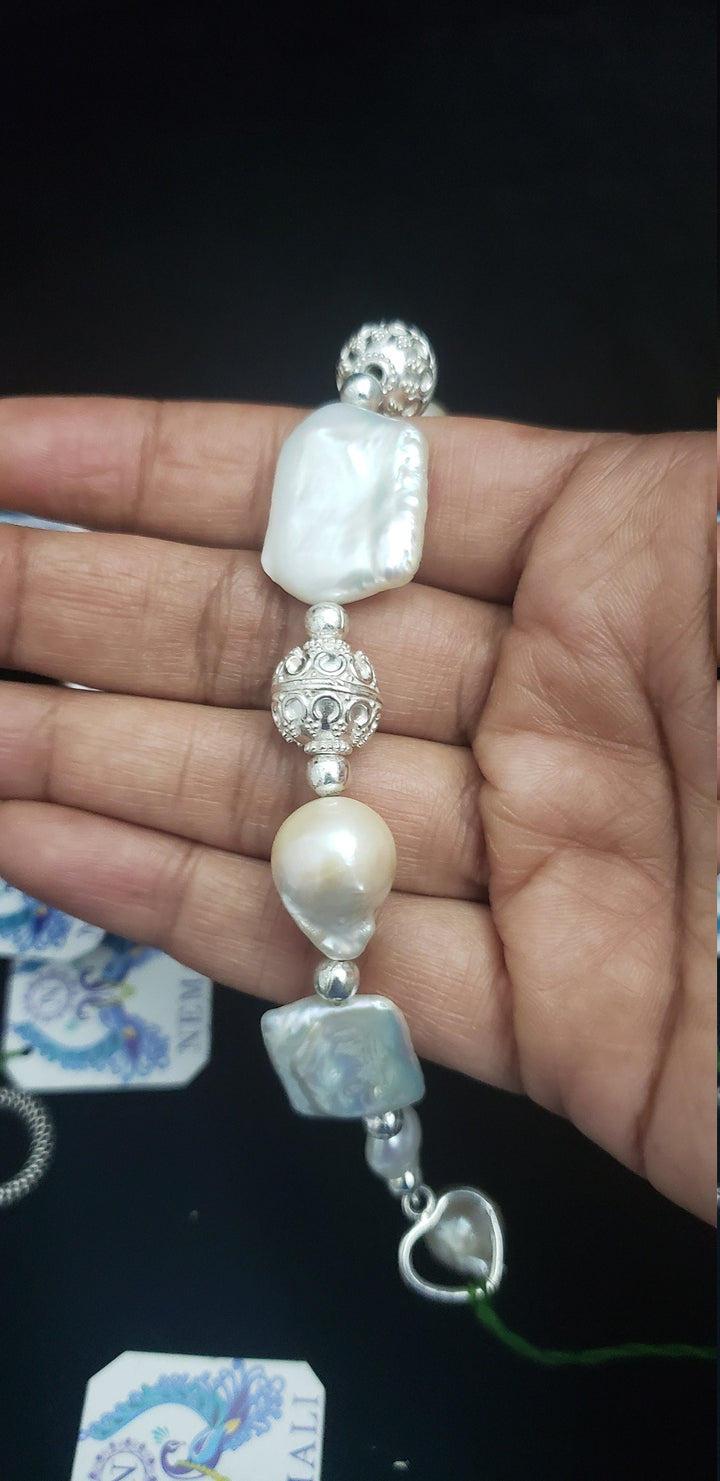 Baroque Pearls Cocktail Bracelet