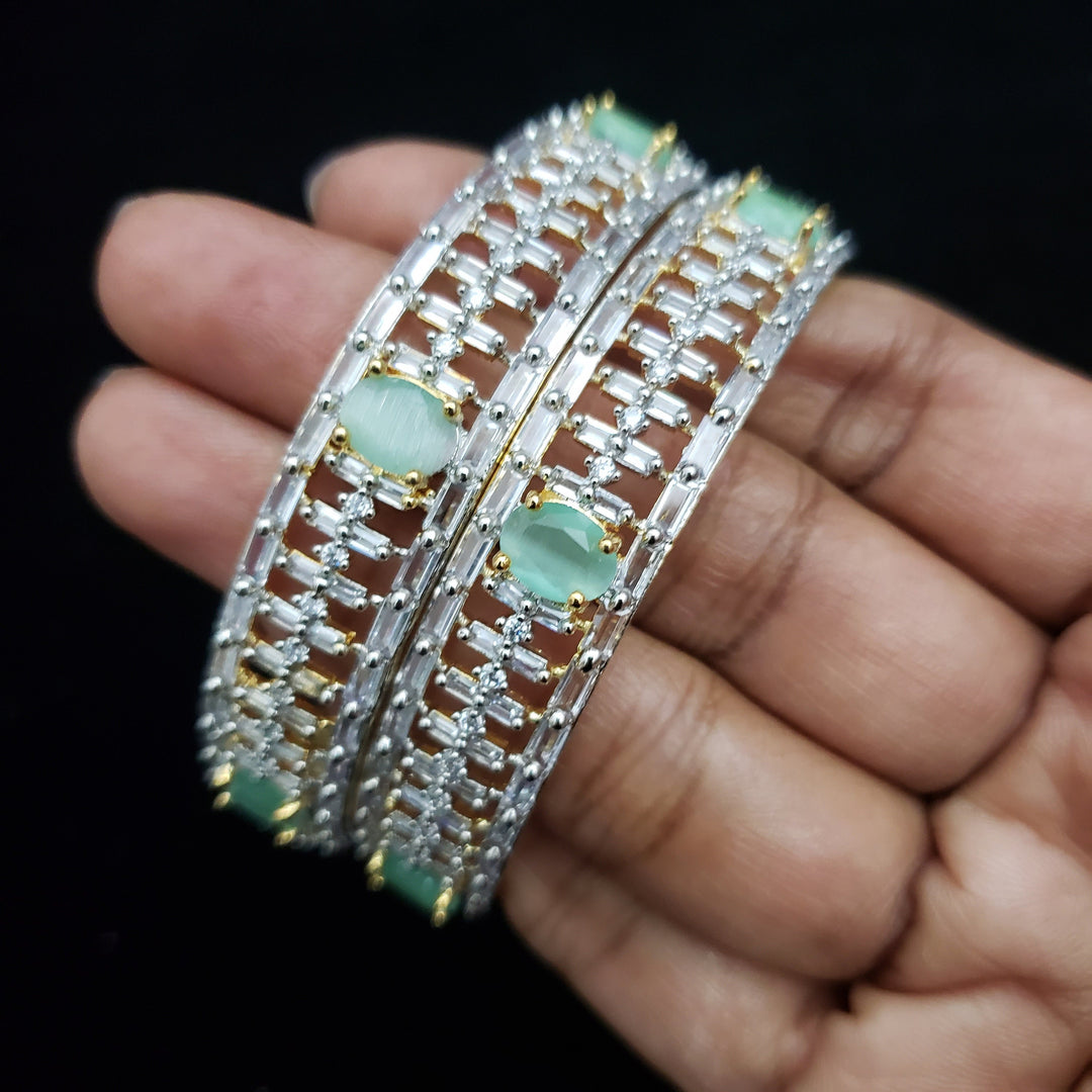 Pista Green Bangles