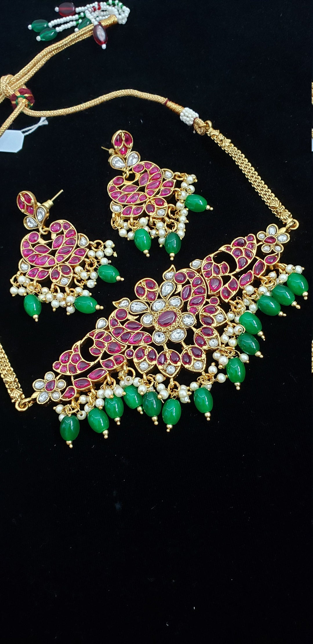 Kundan choker necklace
