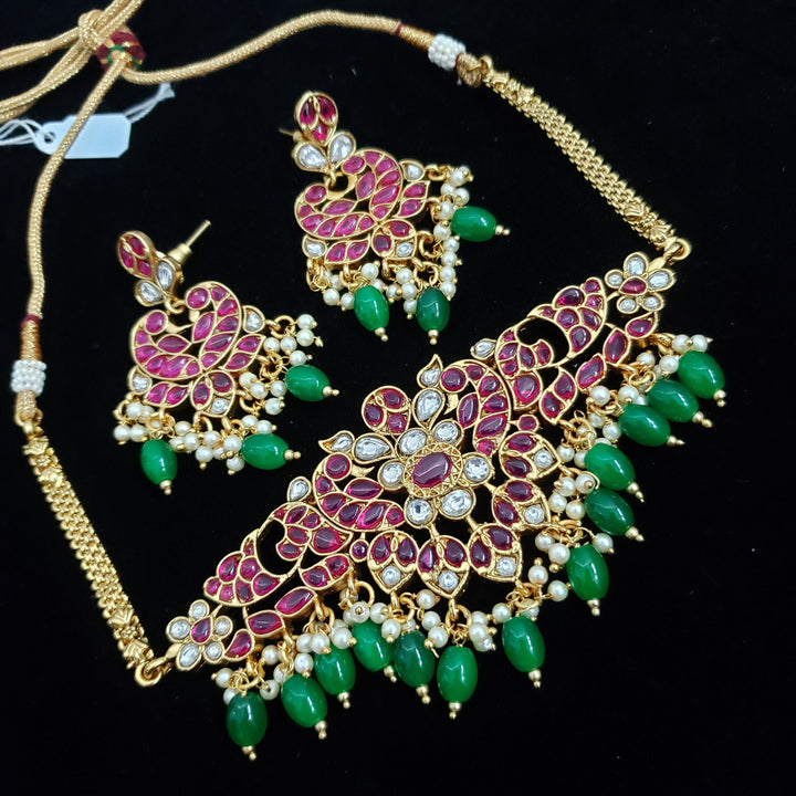 Kundan choker necklace