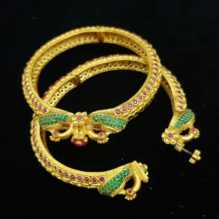 Peacock Bangles Set