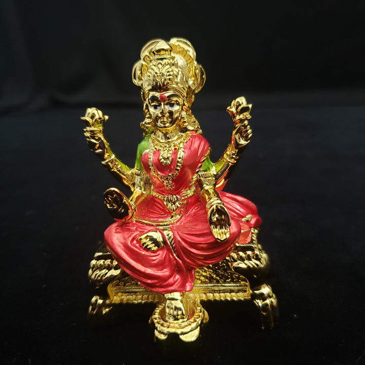 Brass Lakshmi idol