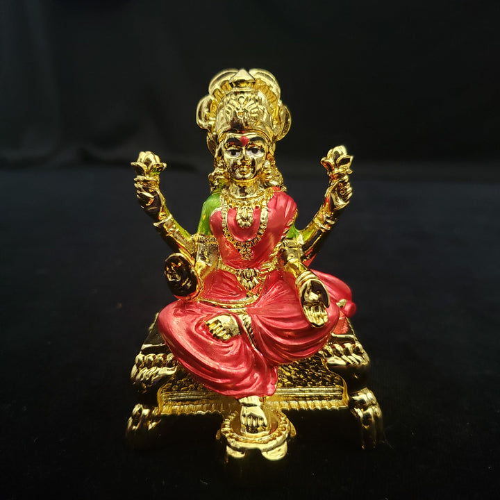 Brass Lakshmi idol