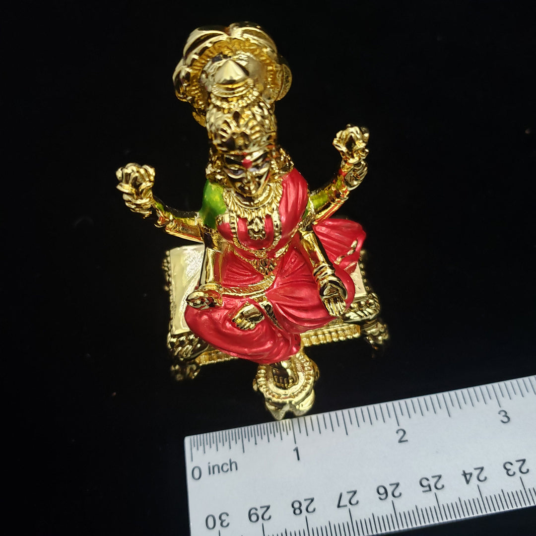 Brass Lakshmi idol