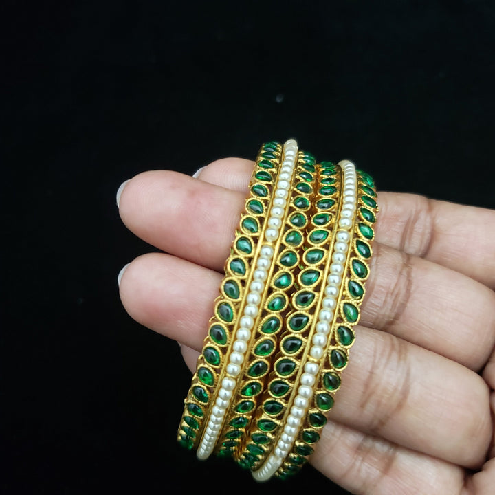 Green/Pink Bangle Set