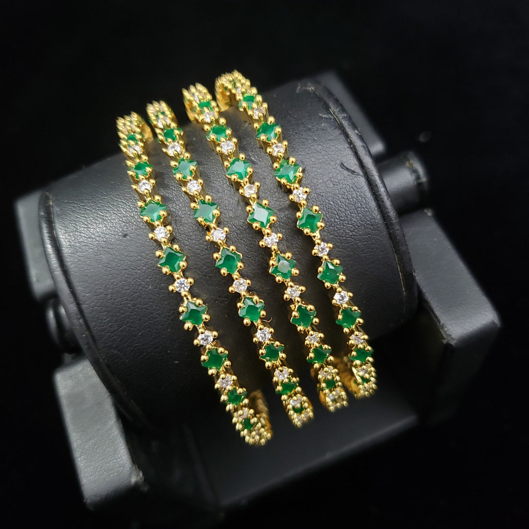 emerald Bangles Set