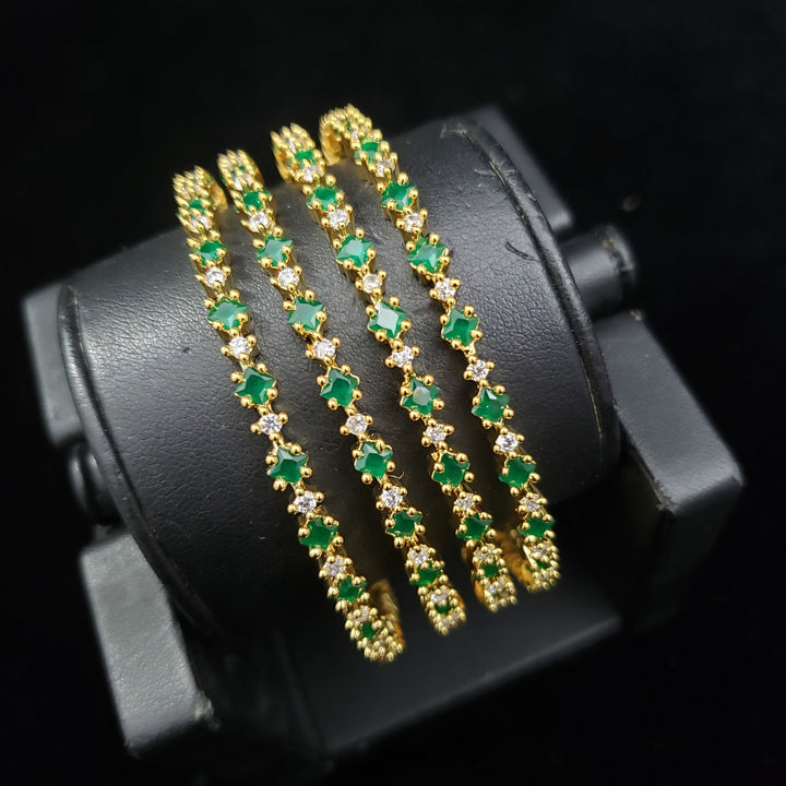 emerald Bangles Set