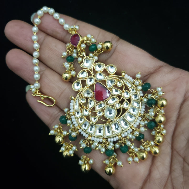 Polki Kundan Tikka