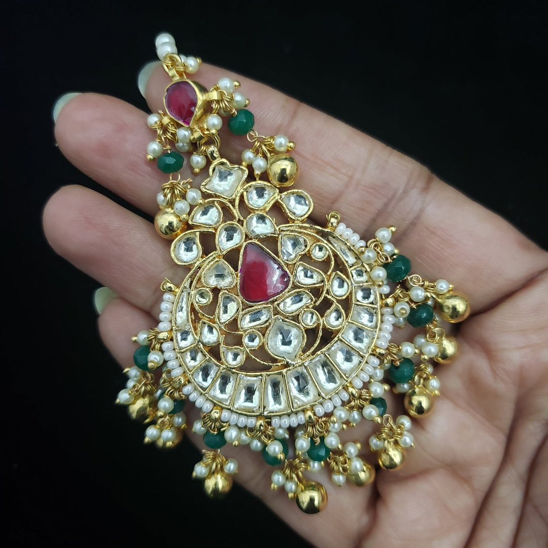 Polki Kundan Tikka