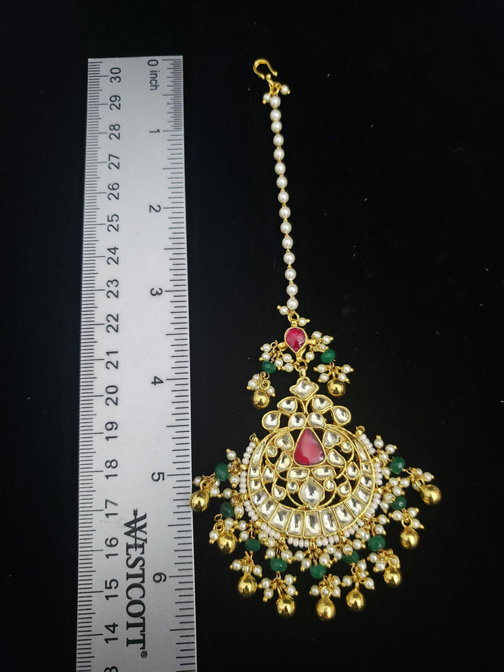 Polki Kundan Tikka