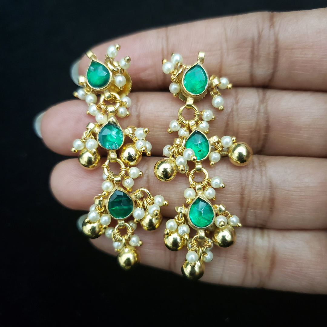 Green Kundan Necklace