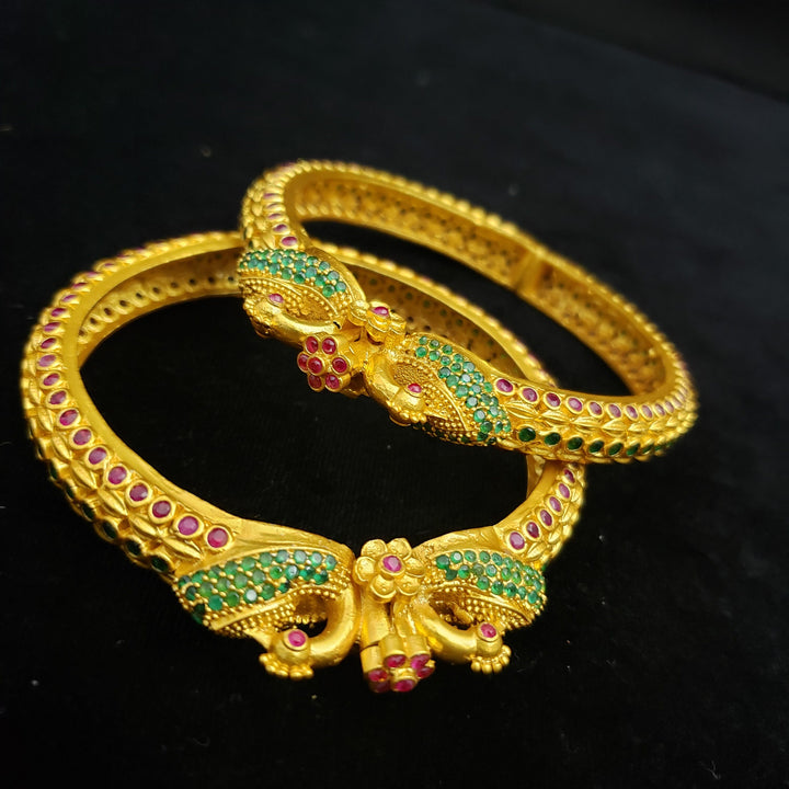 Peacock Bangles Set