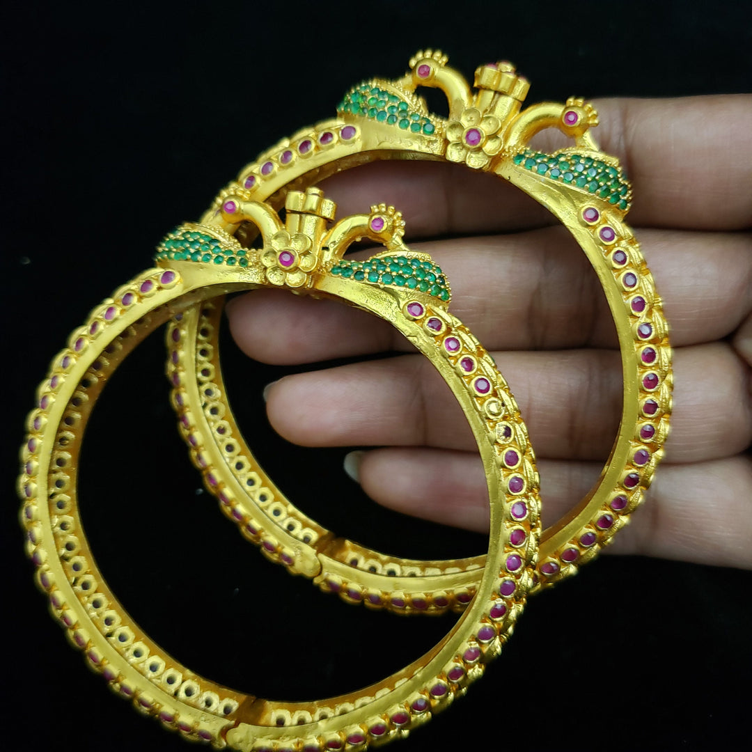 Peacock Bangles Set
