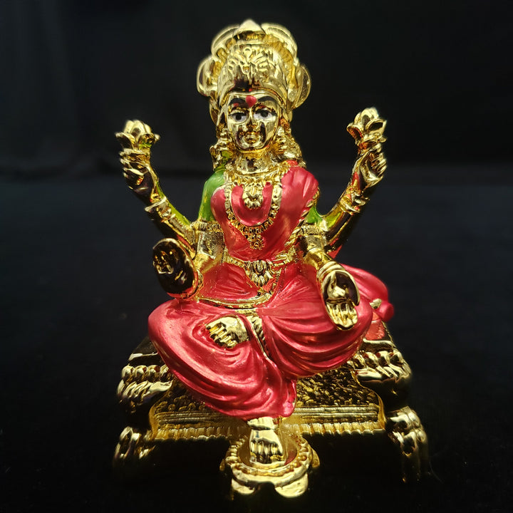 Brass Lakshmi idol