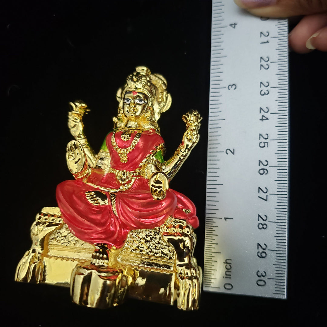 Brass Lakshmi idol