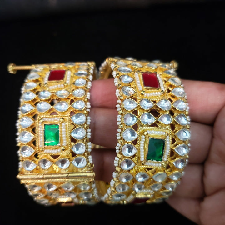 designer Kundan Bangles