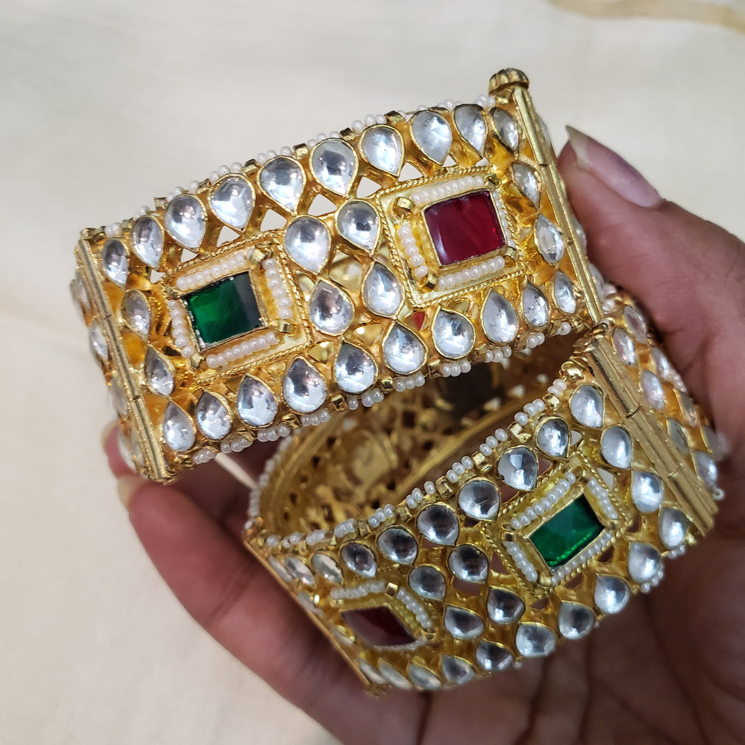 designer Kundan Bangles