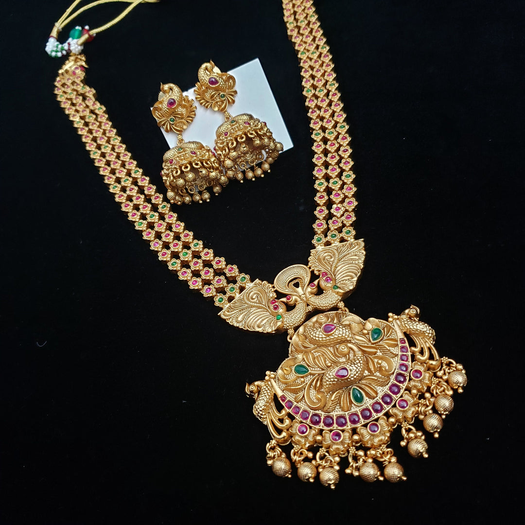 temple  Emerald necklace
