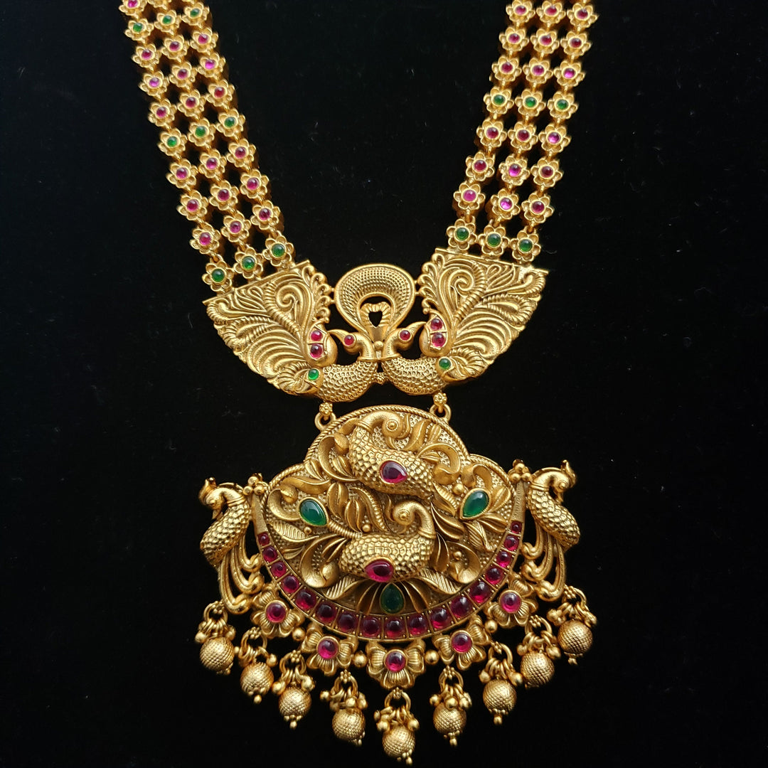 temple  Emerald necklace