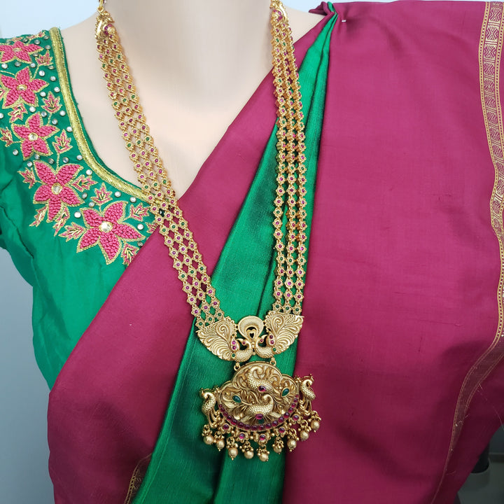 temple  Emerald necklace