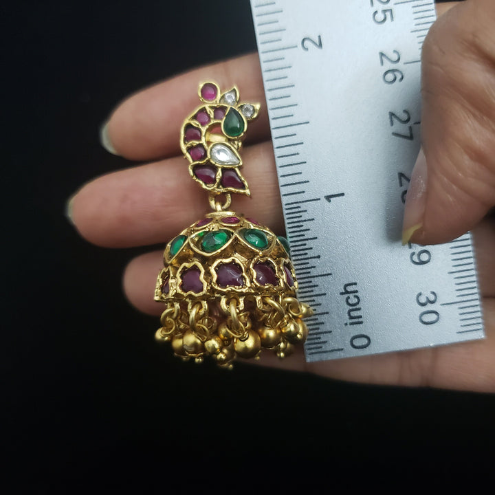 Green Kundan Choker set