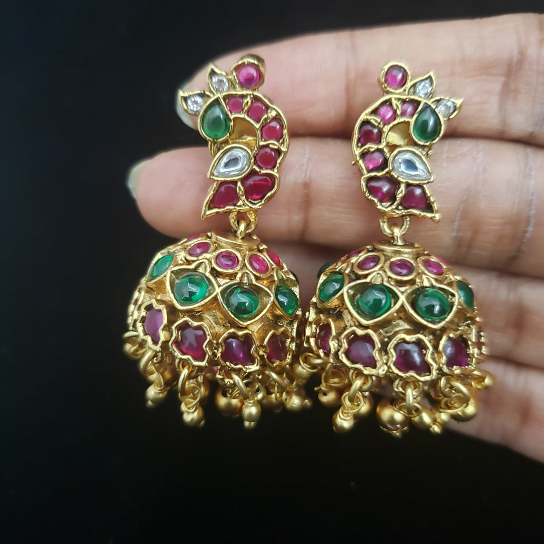 Green Kundan Choker set