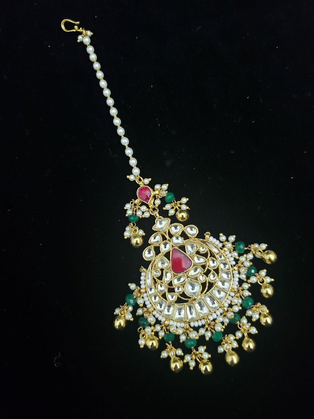 Polki Kundan Tikka