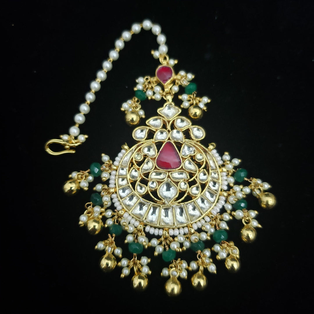 Polki Kundan Tikka