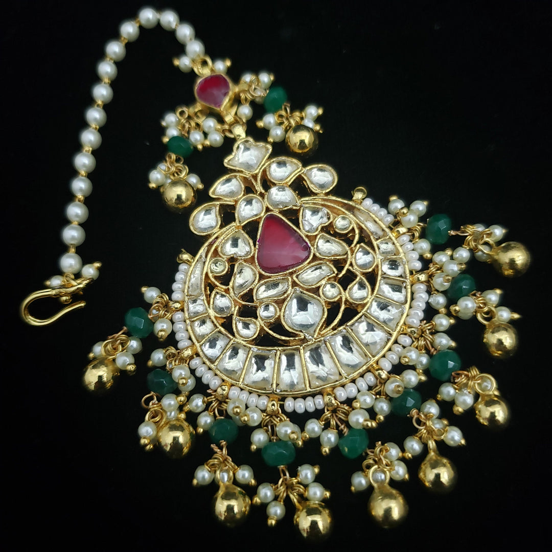 Polki Kundan Tikka