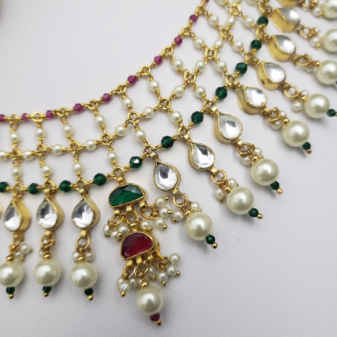 Handmade Net beads nkls