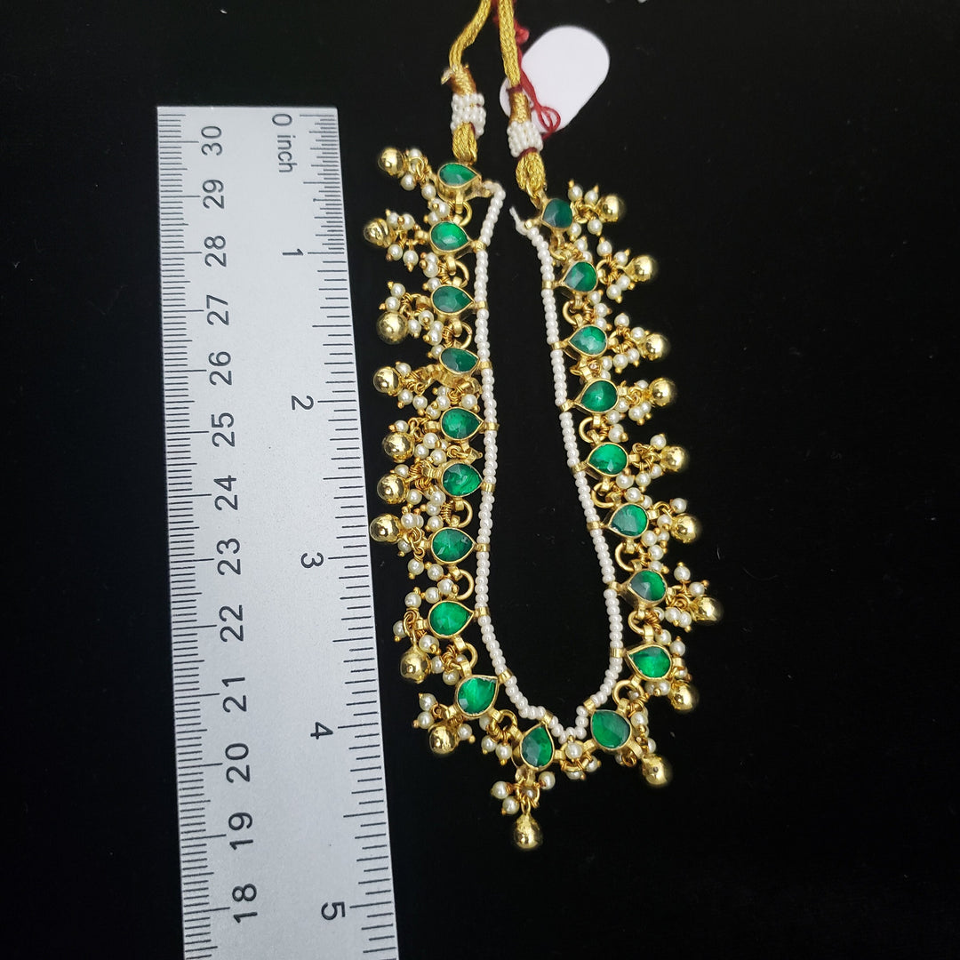 Green Kundan Necklace