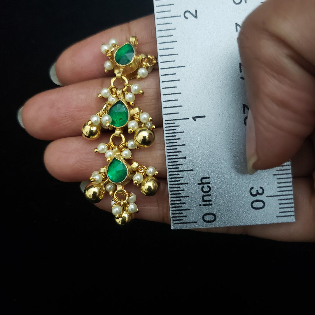 Green Kundan Necklace